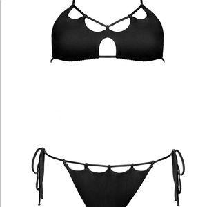 NWT - Monica Hansen Beachwear Scalloped Bikini